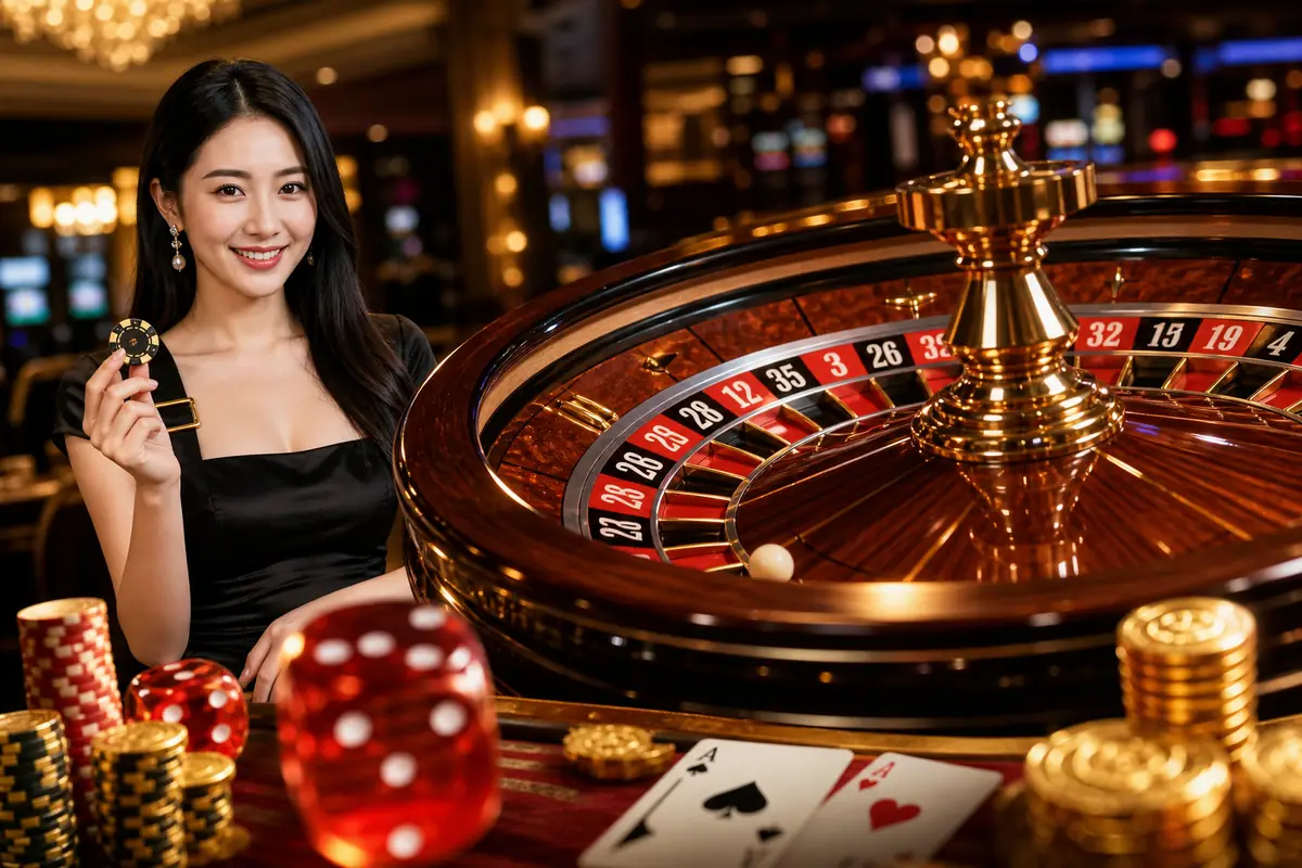 gcs88 Casino meja live dealer baccarat